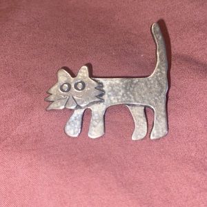 Silpada Cat brooche